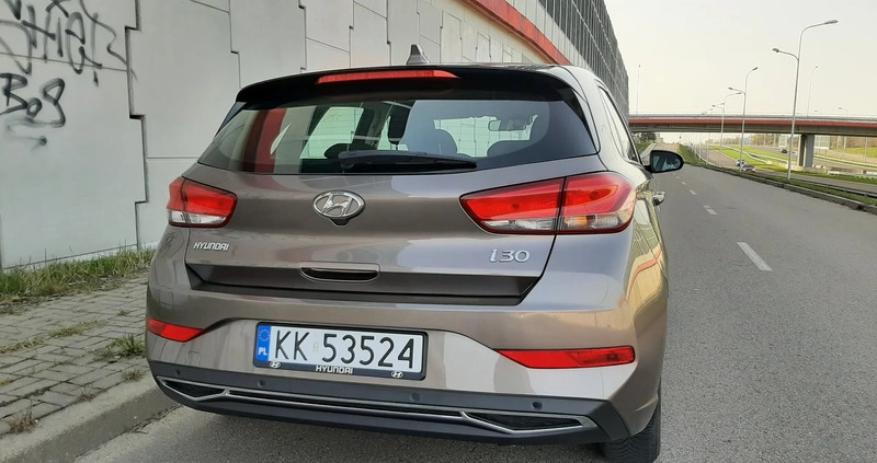 Hyundai I30 cena 65000 przebieg: 26400, rok produkcji 2022 z Lublin małe 301